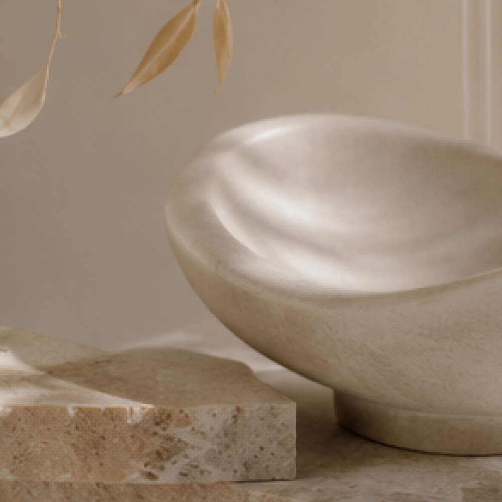 Sculptural ceramic bowl